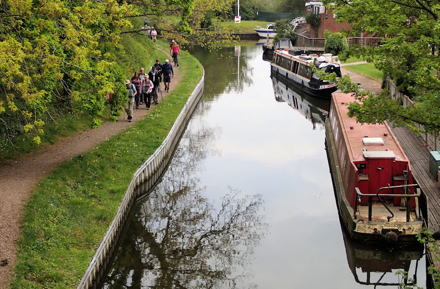 30 4 19 Earlswood walk canal from Lady Lane bridgem copy
