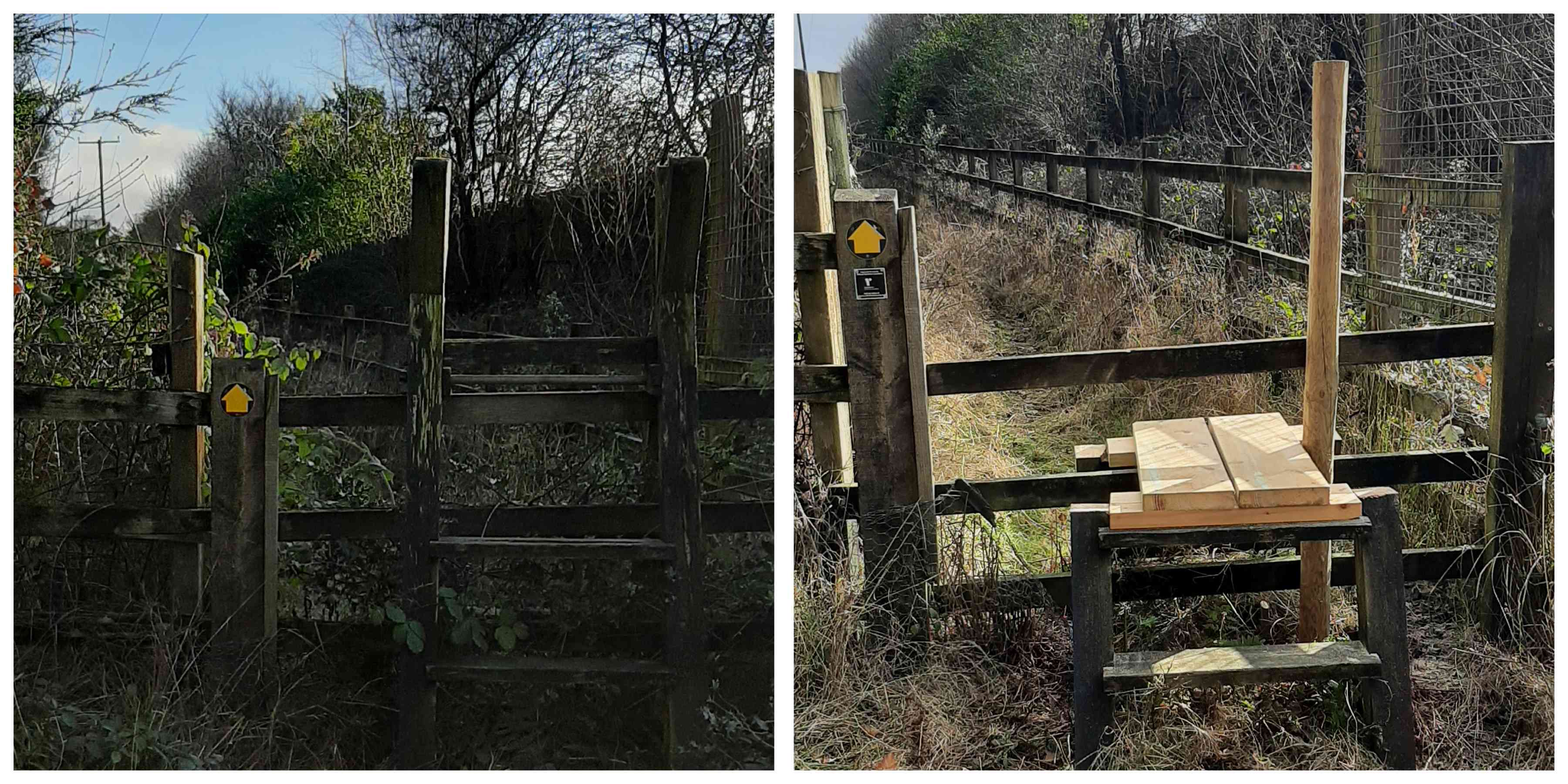 Portway before and after